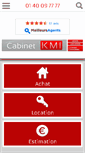 Mobile Screenshot of cabinet-kmi.com